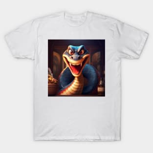 Cartoon Snake 4 T-Shirt